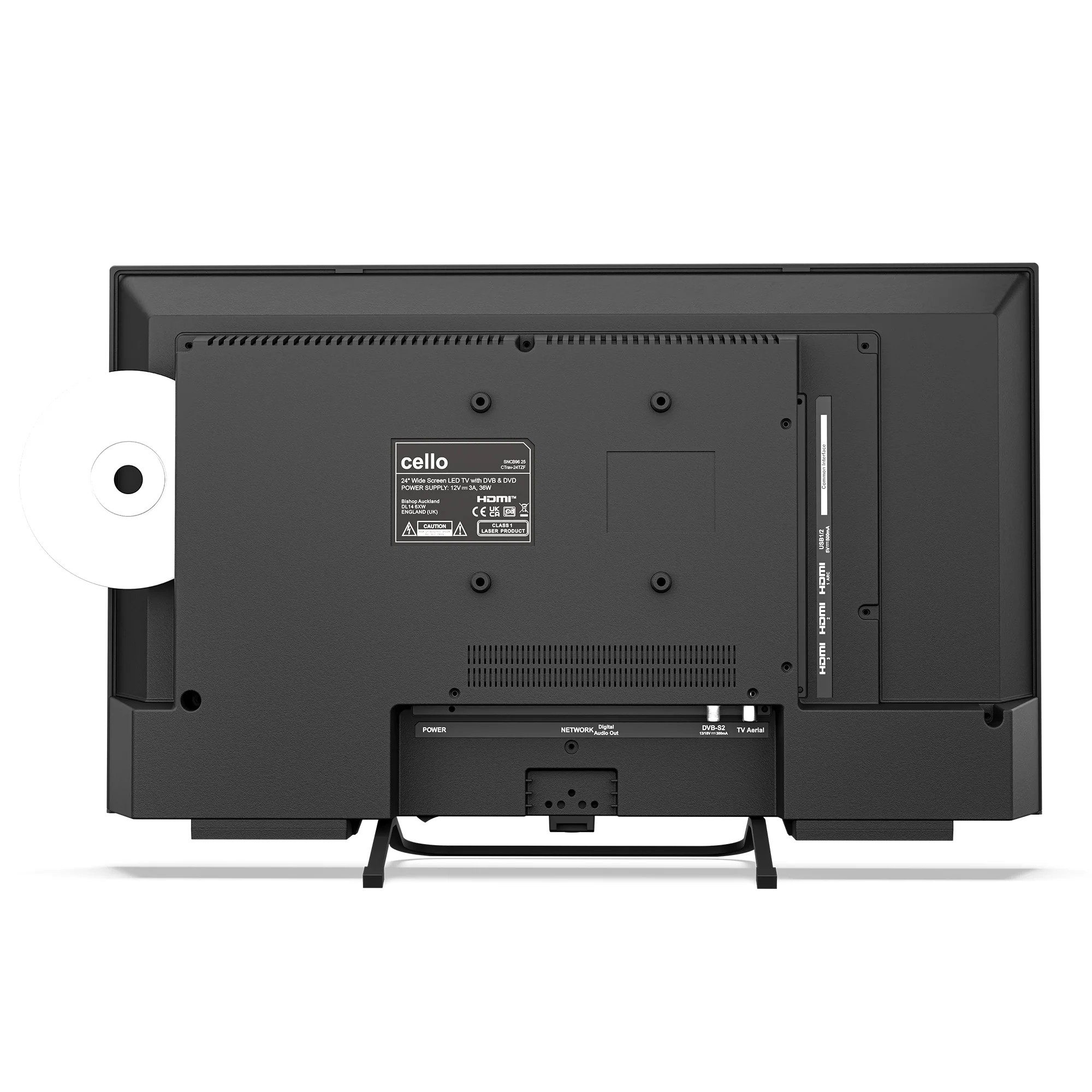 24 inch Smart Samsung Plus 12-Volt Traveller TV with DVD Player (DE) - Image 10