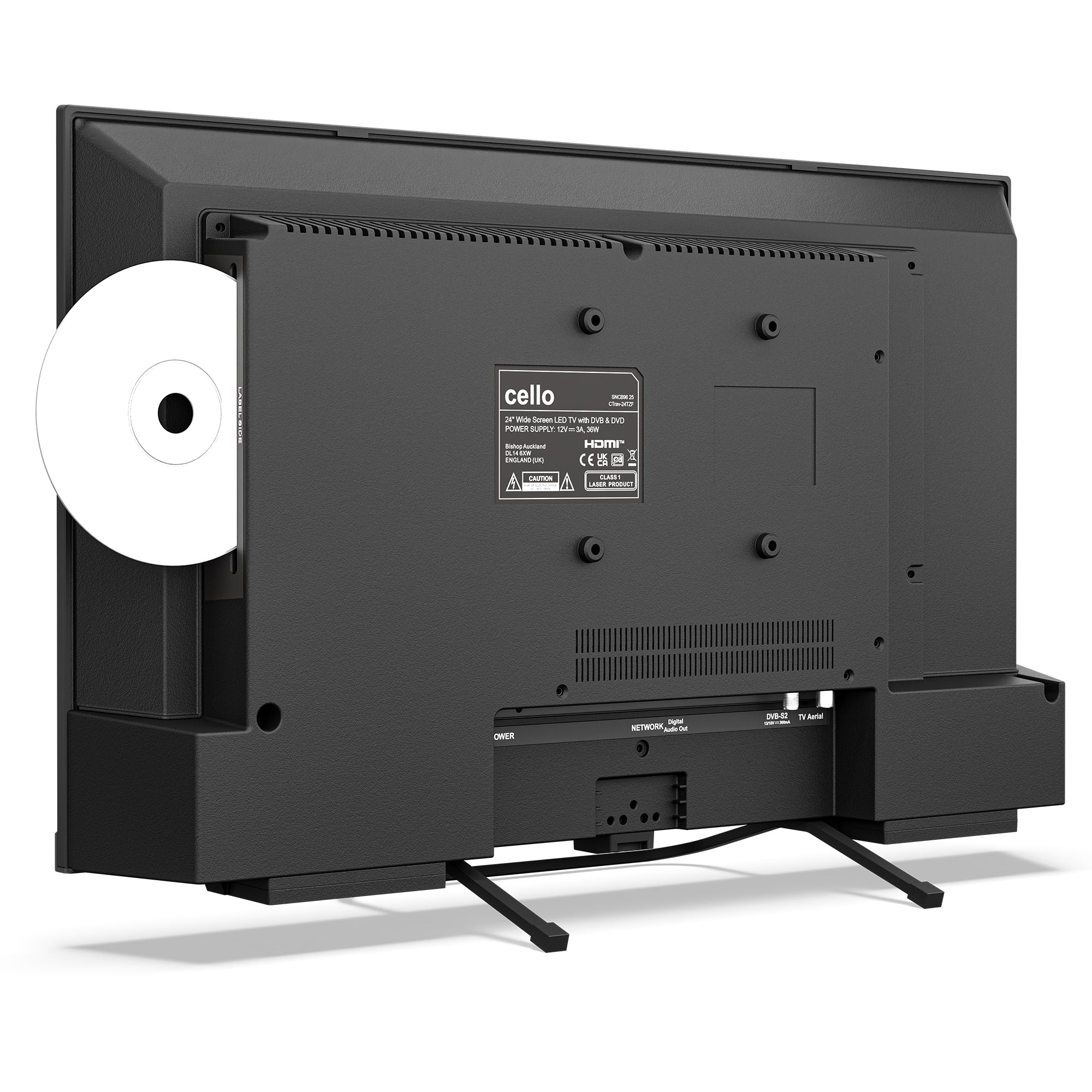 24 inch Smart Samsung Plus 12-Volt Traveller TV with DVD Player (DE) - Image 9