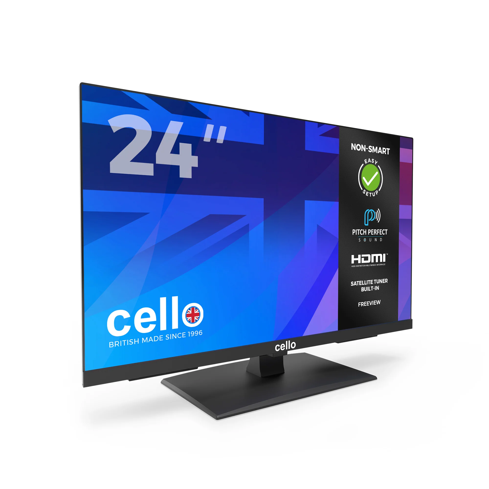 24″ Full HD TV with Freeview Play & Perfect Pitch Sound - Image 3