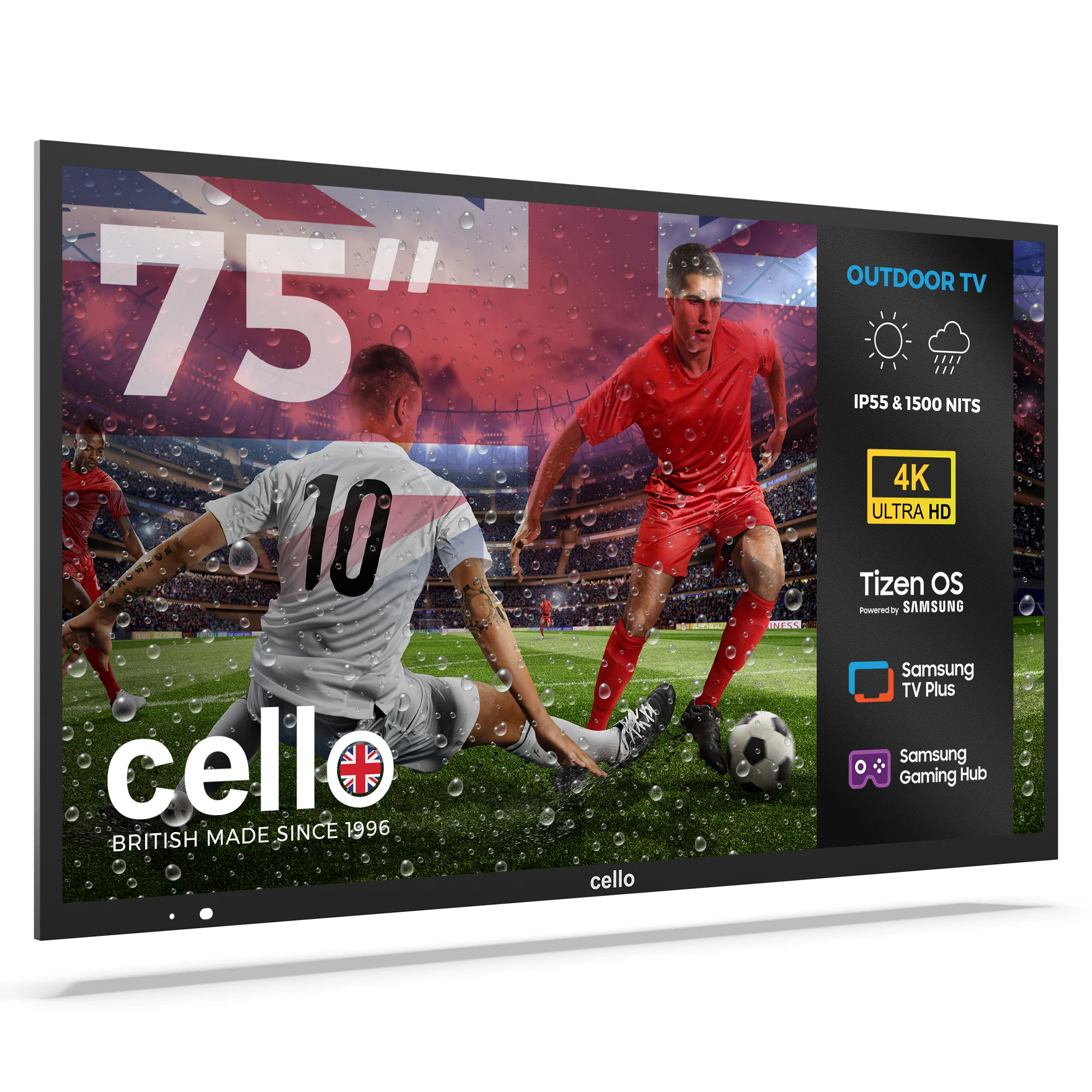 75 inch 4K UHD Smart Samsung Plus Outdoor TV - Image 10