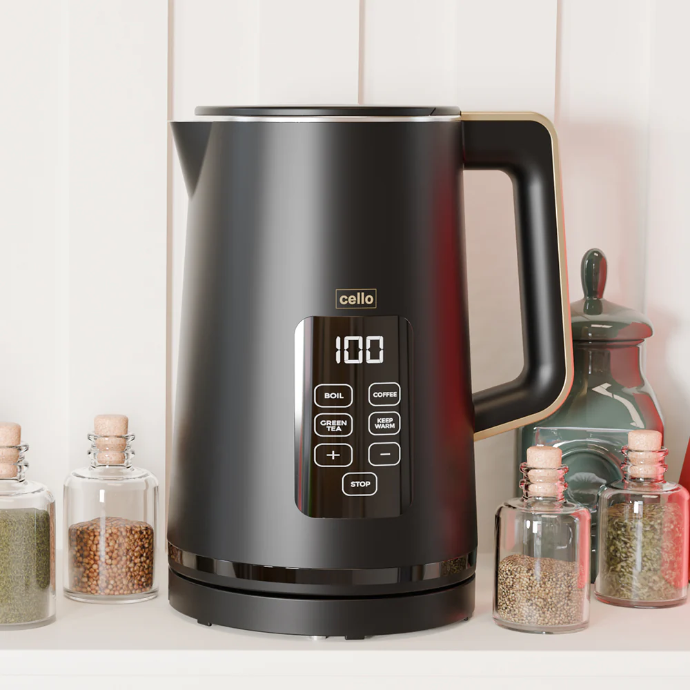 Breakfast Bundle - Digital Kettle + 4 Slice Toaster - Image 2