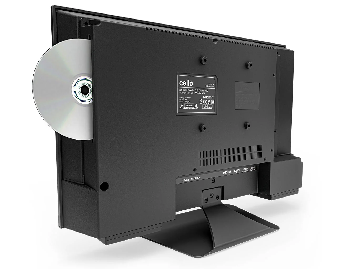 24″ Smart WebOS TV & DVD 12-Volt Traveller TV with Freeview Play - Image 8