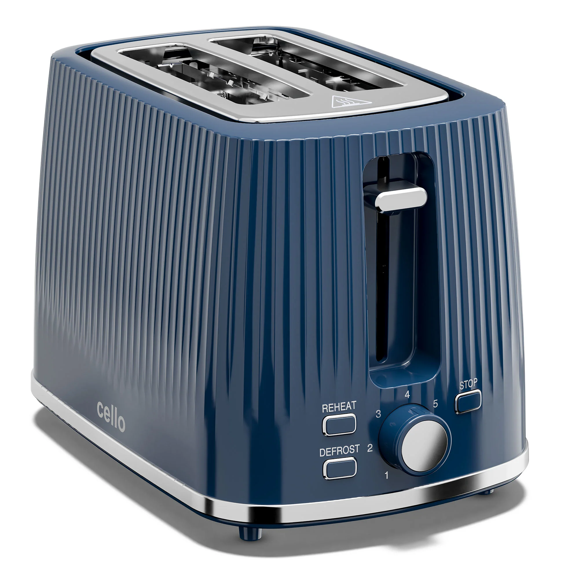 Textured 2 Slice Toaster - Image 5